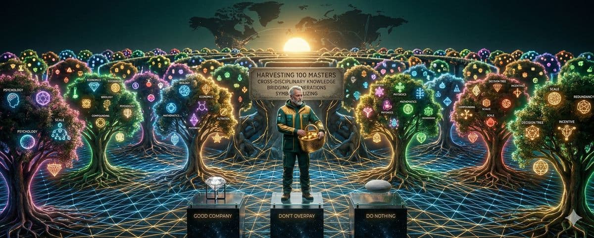 思維格柵：百位大師的智慧收割與傳承