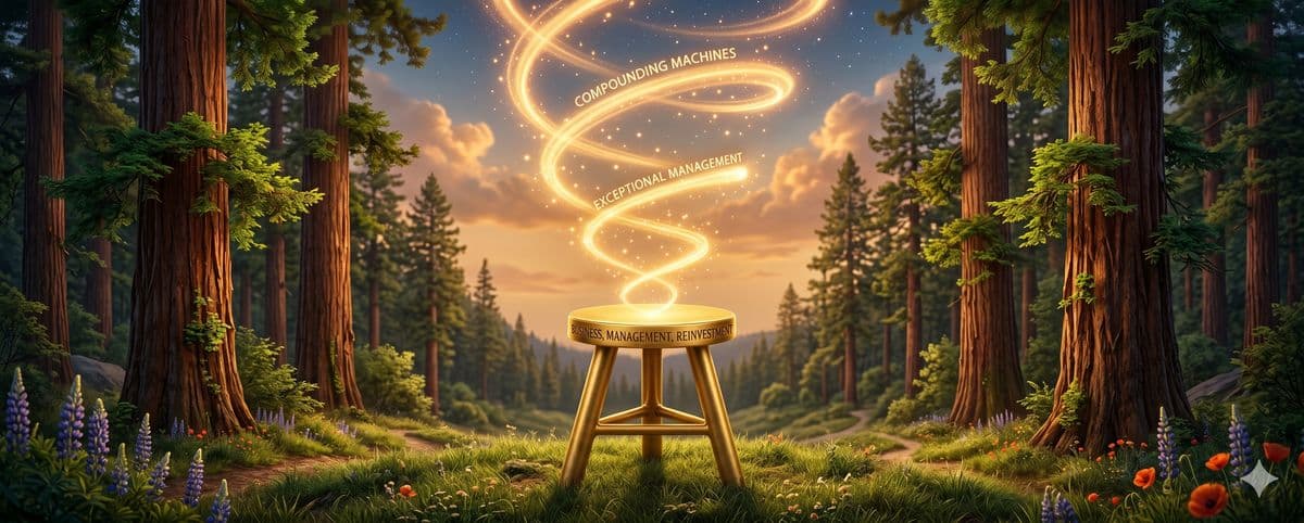 Akre Capital - Chuck Akre：超越時空的「三腳凳」複利機器