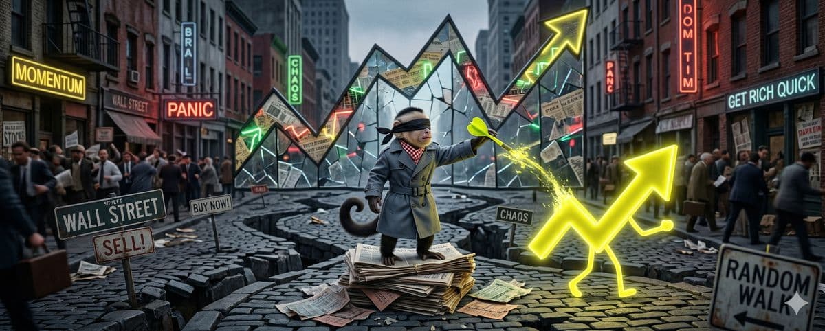 Burton Malkiel:投資界的哥白尼與「蒙眼猴子」的隨機真相